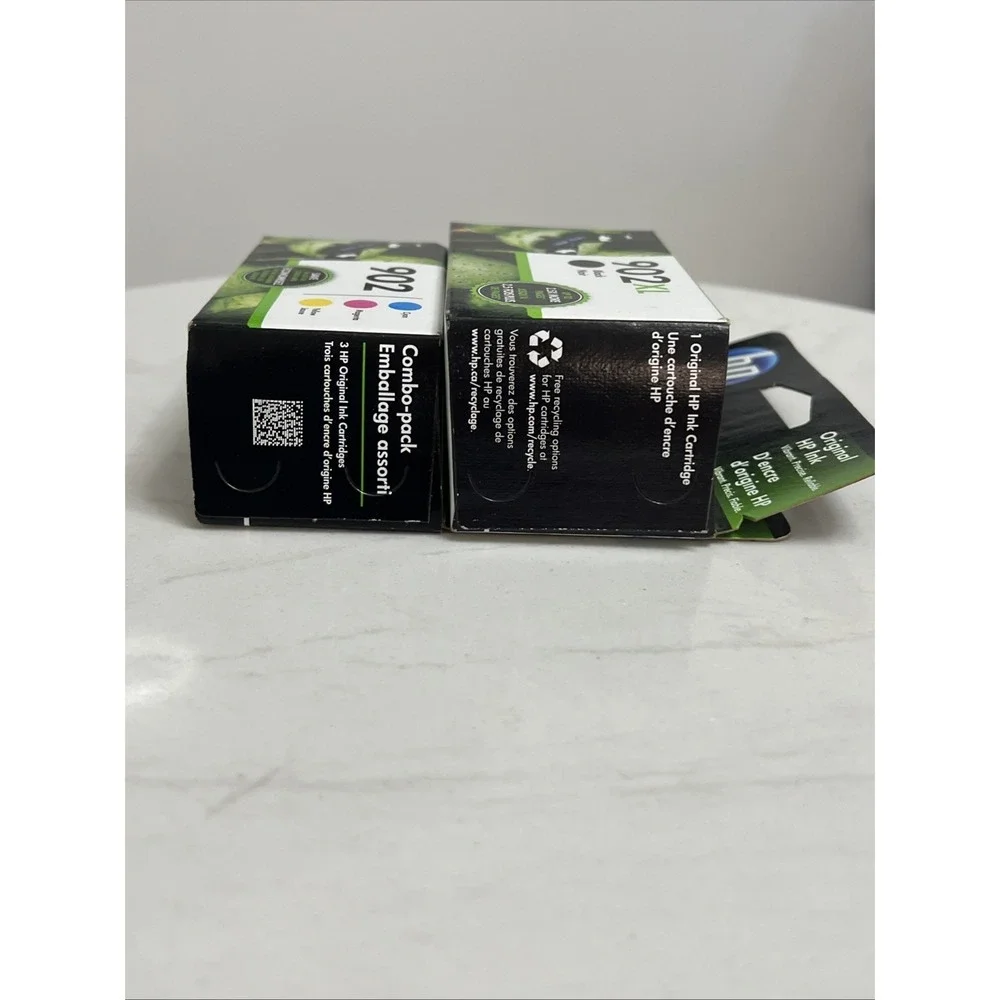 HP 902XL Black 902 Color Combo T0A39AN T6M14AN & T0A38AN - Exp. 2022